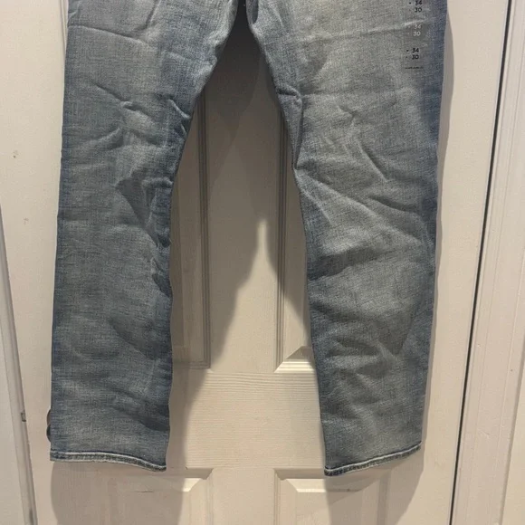 Silver Jeans Light Blue Slim Straight Men's Jeans - Picture 2 of 10